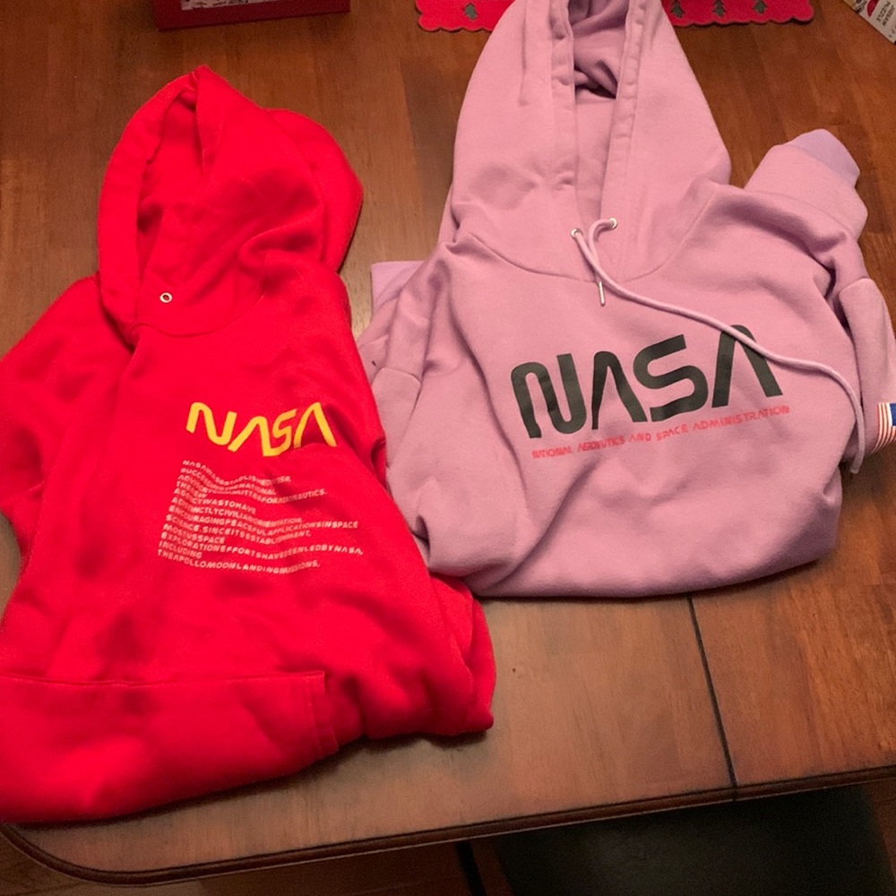 Mens NASA Hoodies Size XXL (fits like XL)